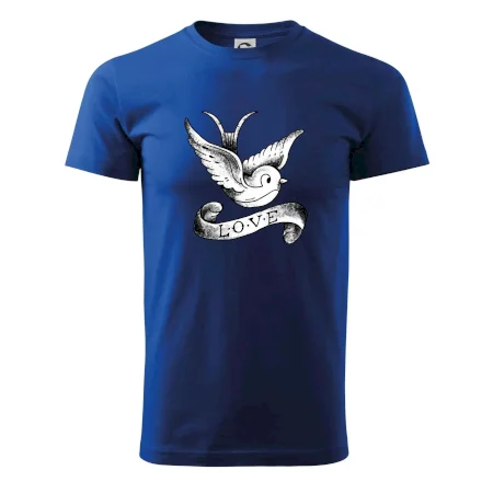 Love holubica - kreslená