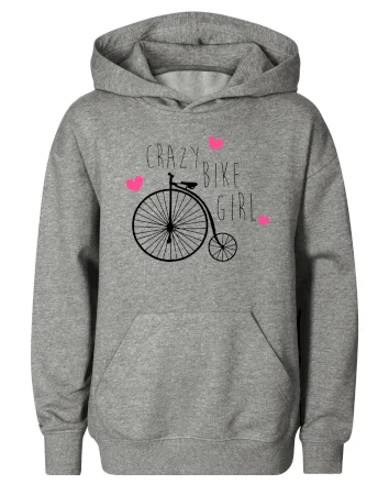 Crazy bike girl