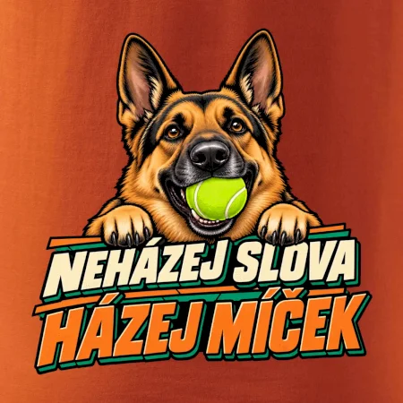 Neházej slova házej míček - vlčák