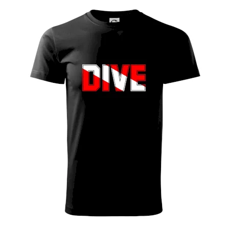 Dive nápis vlajka