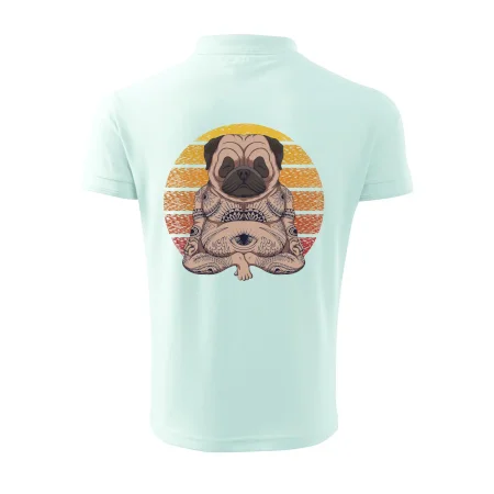 Yoga meditace - pug