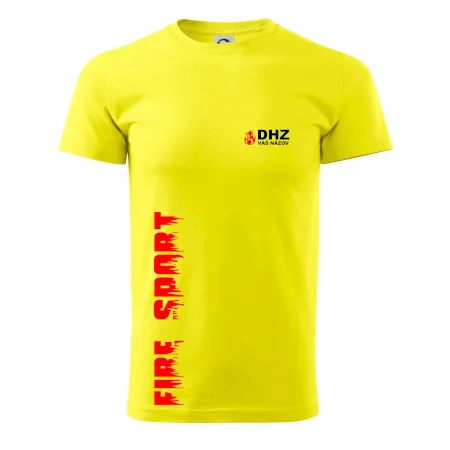 DHZ (oheň, firesport, názov sboru - vlastný nápis)