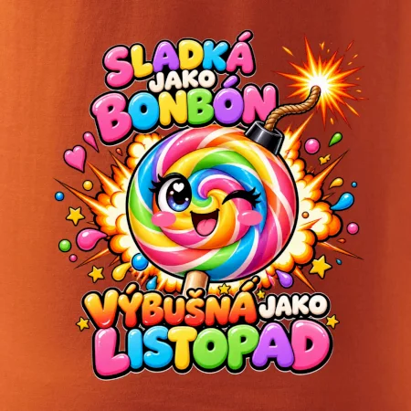 Sladké dúhové lízatko s výbušnou náladou