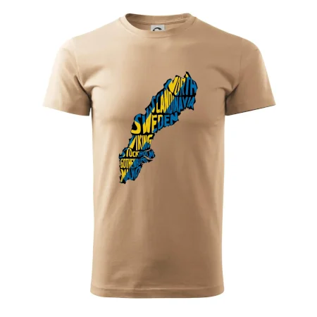 Mapy - názvy miest - Švédsko