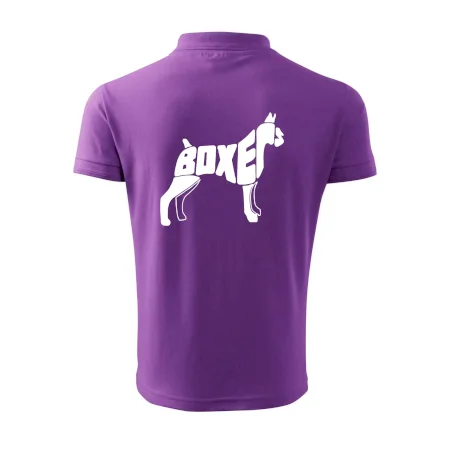 Boxer nápis v tele