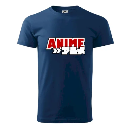 Anime nápis červený