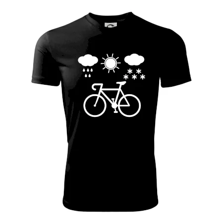 Cyklista za každého počasia