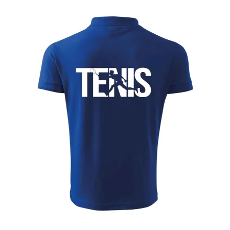 Tenis nápis silueta