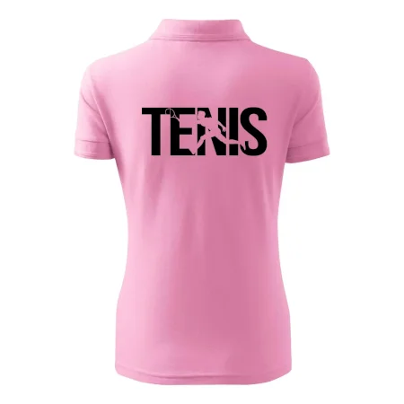 Tenis nápis silueta