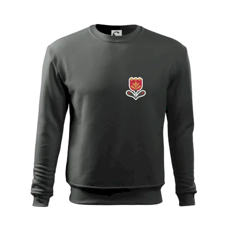 Folklór na prsníku tulipán