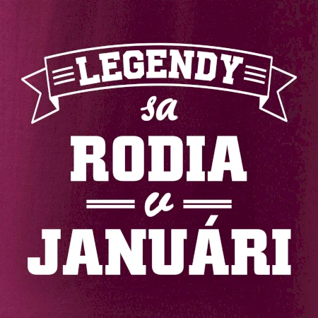 Legendy sa rodia v januári