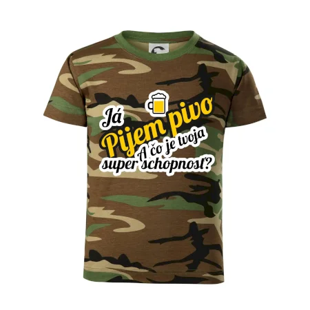 Pijem pivo - tvoja super schopnosť - šikmý