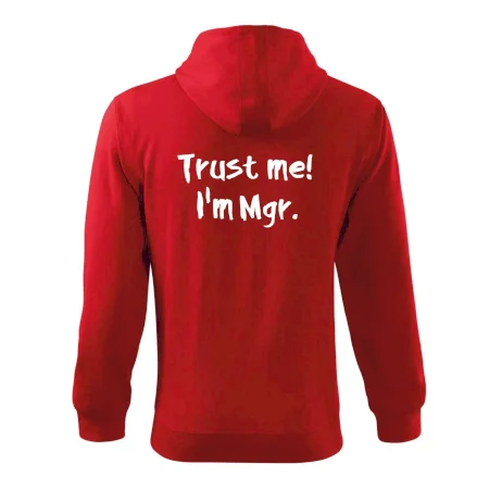 Trust me I´m  Mgr. / Ver mi som Magister.