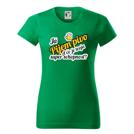 Pijem pivo - tvoja super schopnosť - šikmý