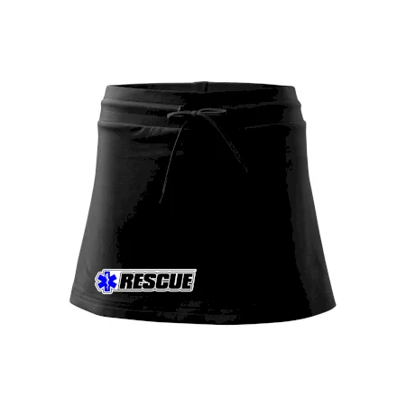 Záchranár rescue kríž modrý