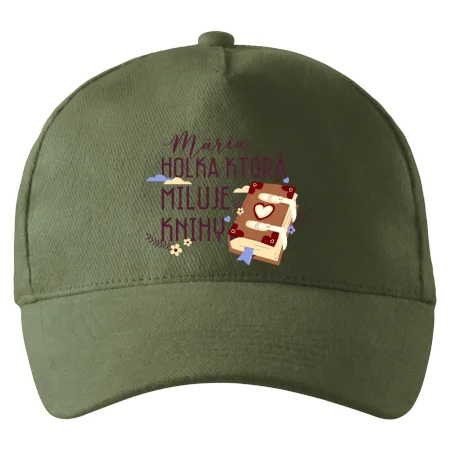 Kniha - Holka, ktorá miluje knihy  - Vaše meno