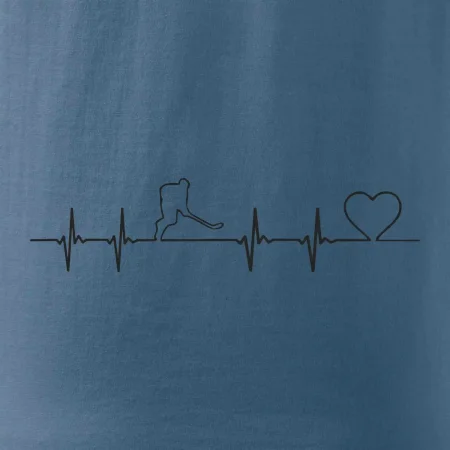 Hokejový hráč EKG
