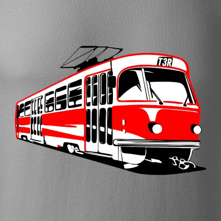Električka T3R farebná