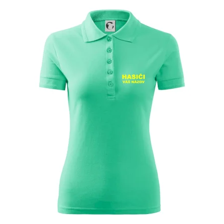 Hasiči - žltý nápis - váš názov zboru