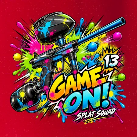 Farebná explózia – Game On paintball
