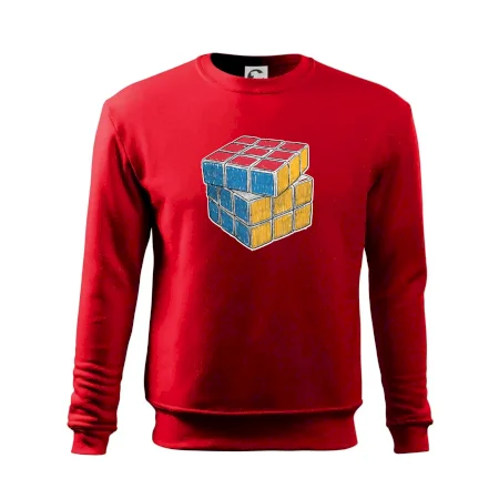 Rubikova kocka kreslená