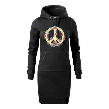 Peace symbol pieskový