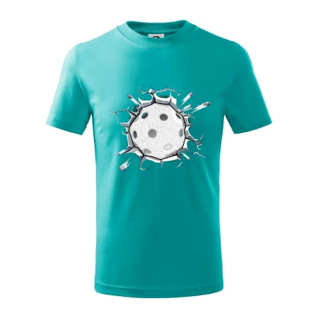 Florbal lopta v triku