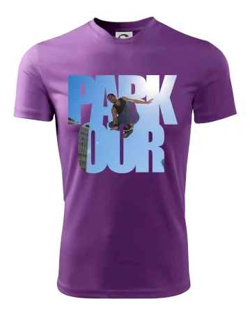 Parkour nápis nebo