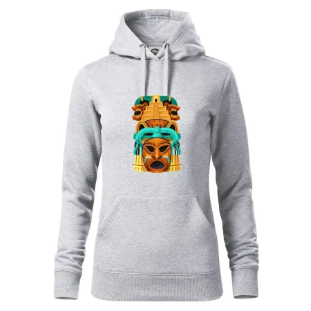 Mayová maska s pyramídou