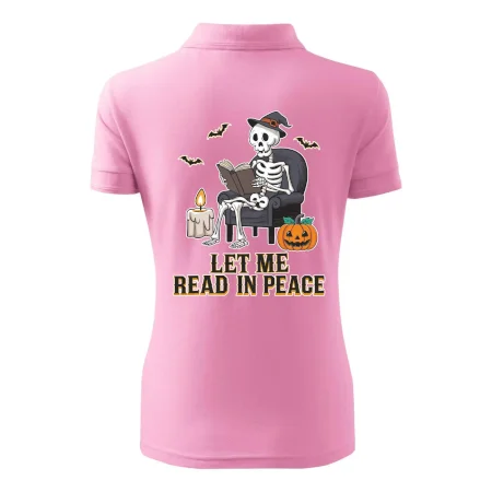 Let me read in peace