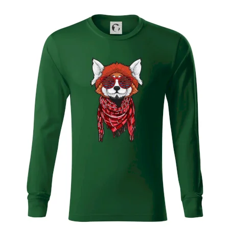 Červená panda hipster