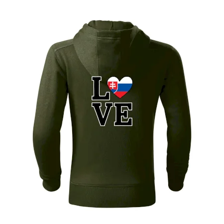 Love Slovenská vlajka