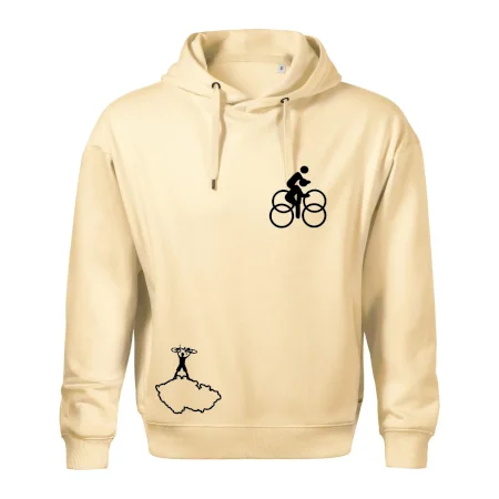 Mapa ČR + kolo na prsu