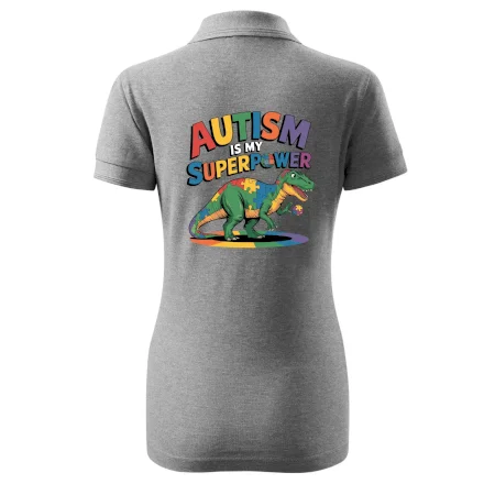 Stojící Rex Autism is my superpower