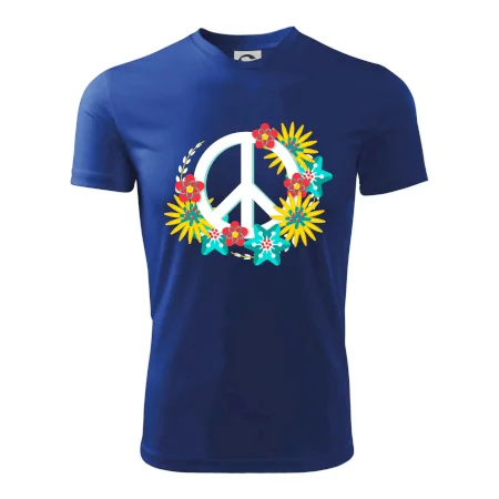 Peace symbol abstraktný
