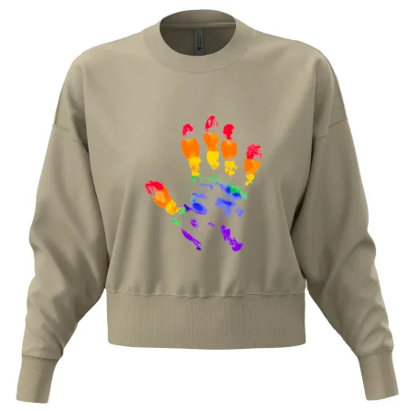 LGBT hand print