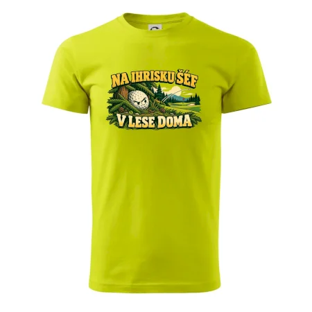 Na ihrisku šéf v lese doma