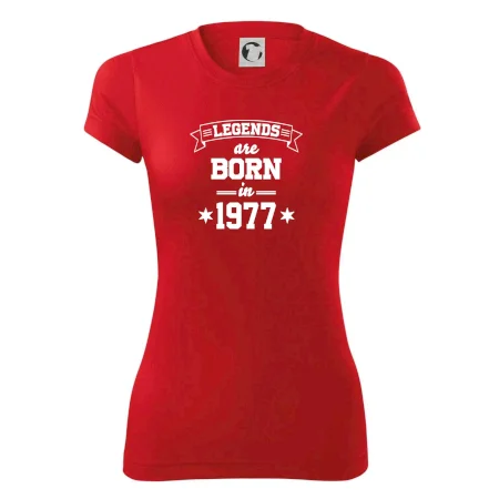Legends are born in 1977