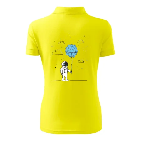 Astronaut s balónikom