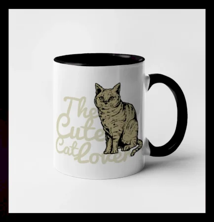 The cute cat lover