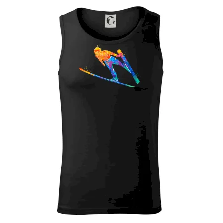 Skokan na lyžiach splash