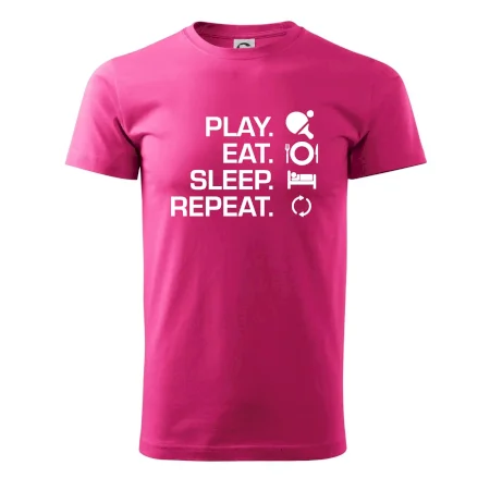 Stolný tenis - eat sleep