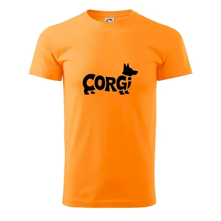 Corgi nápis v tele