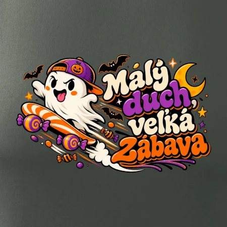 Malý duch veľká zábava na skateboarde