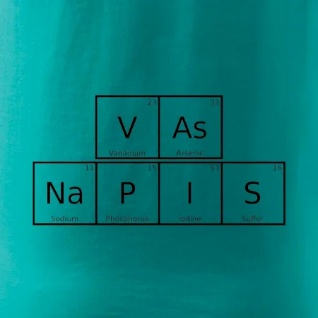 Vlastný nápis - periodická tabuľka