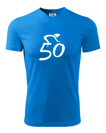 Cyklista oslavuje päťdesiatku (50)