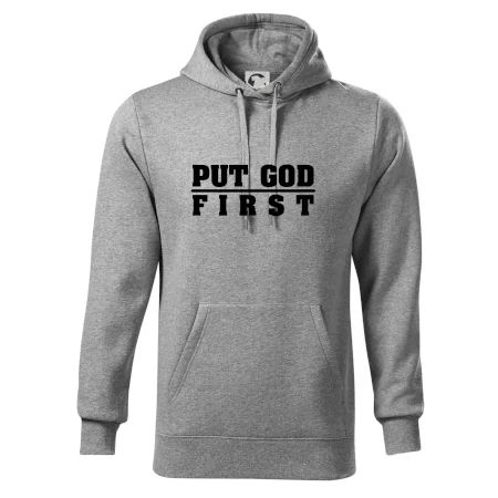 Put God first hrubý nápis