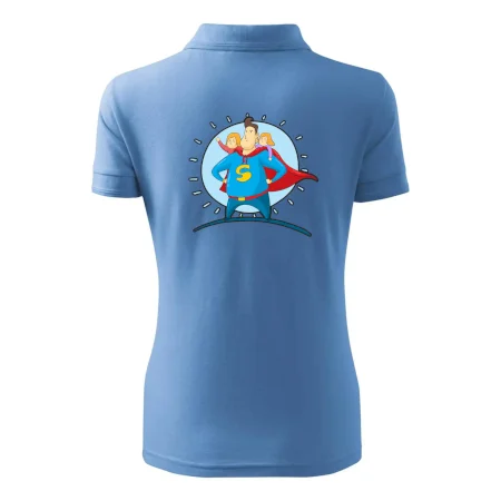 Ocko superman - dievča a dievča