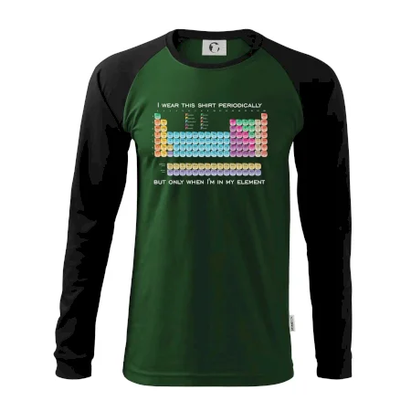 I wear this shirt periodically but only when I'm in my element