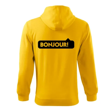 Nápis Bonjour
